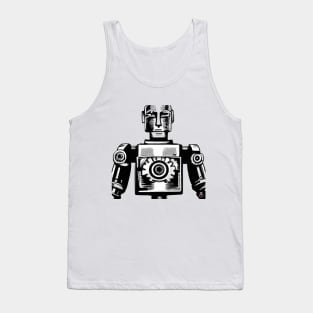 Retro Robot T-Shirt 3: A Blast From the Past With Future Flair T-Shirt Tank Top